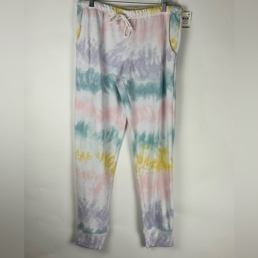 Jenni Tie-Dyed Jogger Pajama Pants